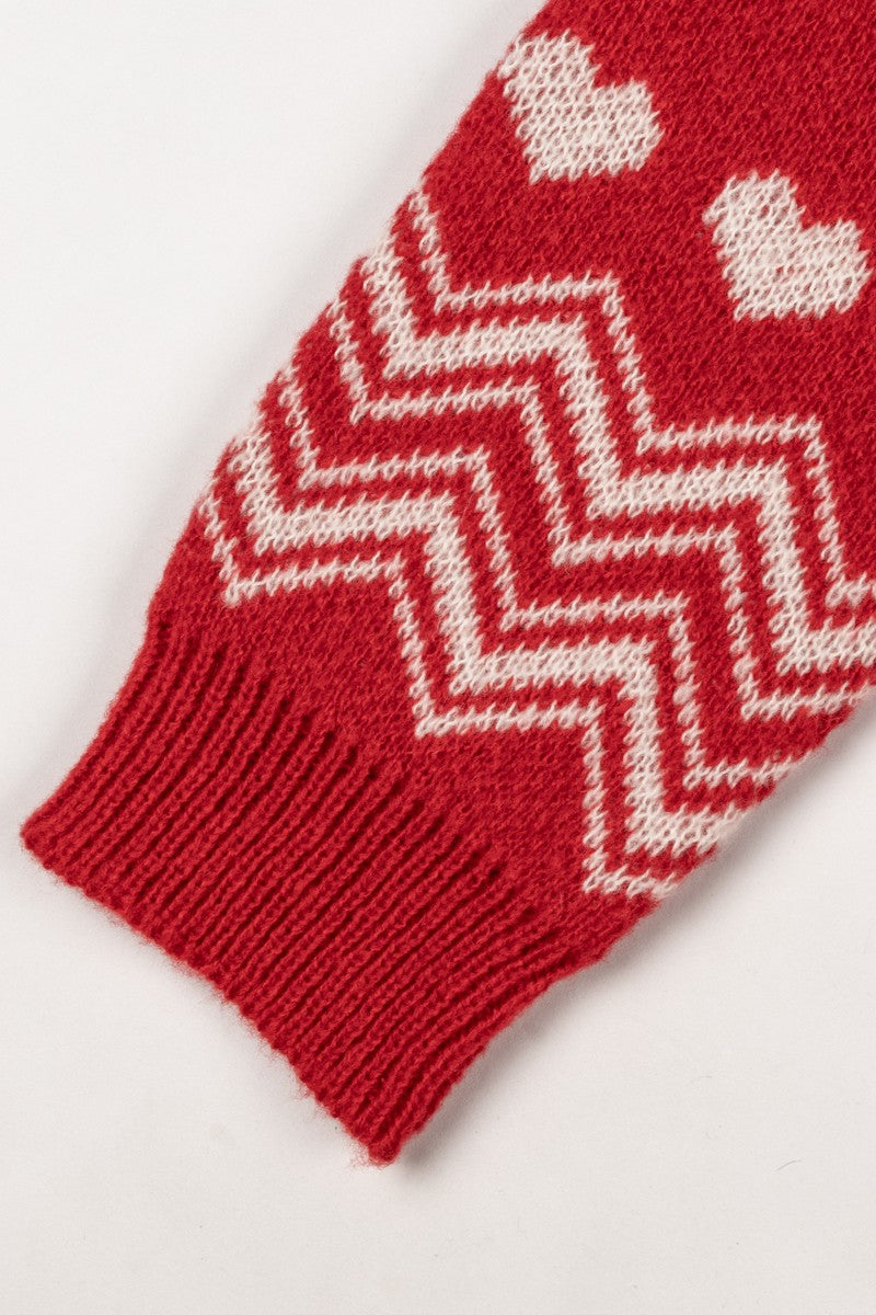 Poodle Pattern Fair Isle Knit Sweater | Forever 21 Women