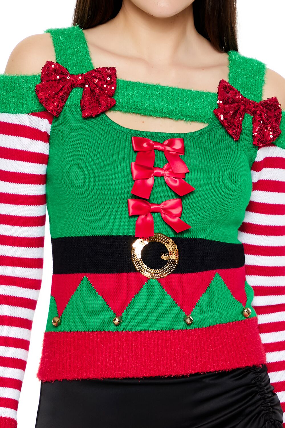 Elf Open-Shoulder Sweater | Forever 21 Women