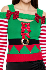 Elf Open-Shoulder Sweater | Forever 21 Women