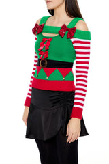 Elf Open-Shoulder Sweater | Forever 21 Women