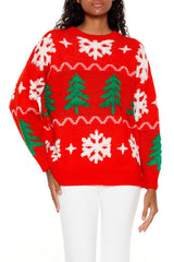 Christmas Tree Fair Isle Sweater | Forever 21 Women