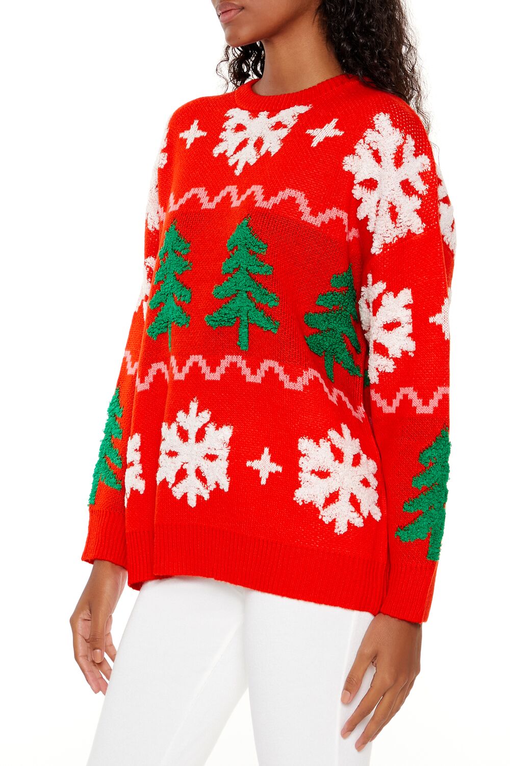 Christmas Tree Fair Isle Sweater | Forever 21 Women