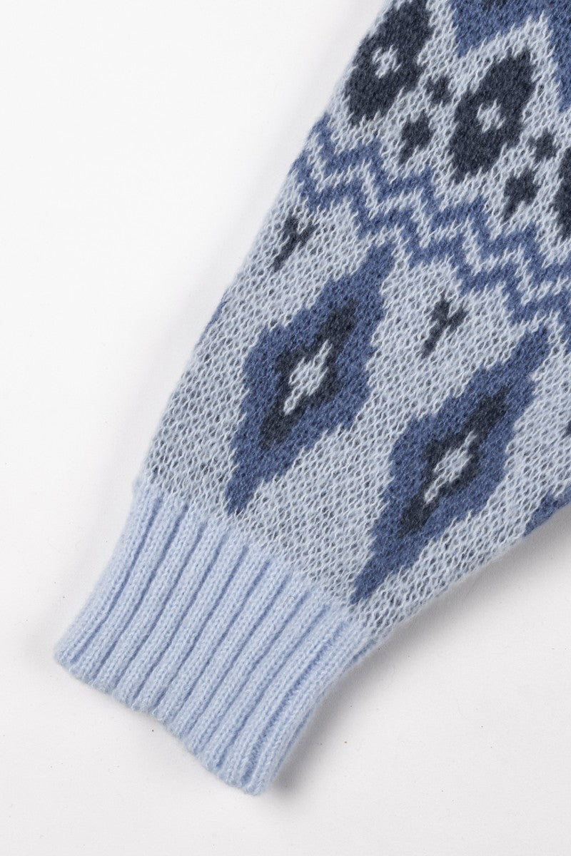 Fair Isle Zip-Up Hoodie Sweater | Forever 21 Women