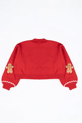 Gingerbread Cropped Cardigan Cardigan | Forever 21 Women