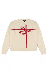 Gift Bow Crew Neck Sweater | Forever 21 Women