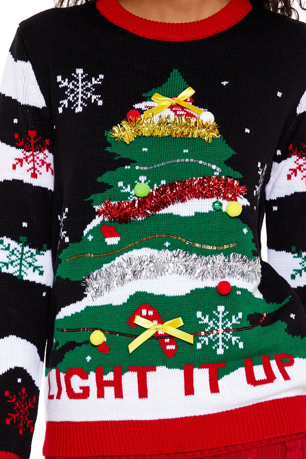 Light It Up Christmas Tree Sweater | Forever 21 Women