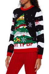 Light It Up Christmas Tree Sweater | Forever 21 Women