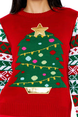 Fair Isle Christmas Tree Sweater | Forever 21 Women