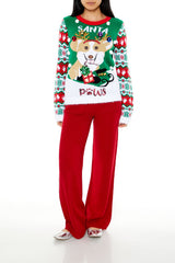 Santa Paws Fair Isle Sweater | Forever 21 Women