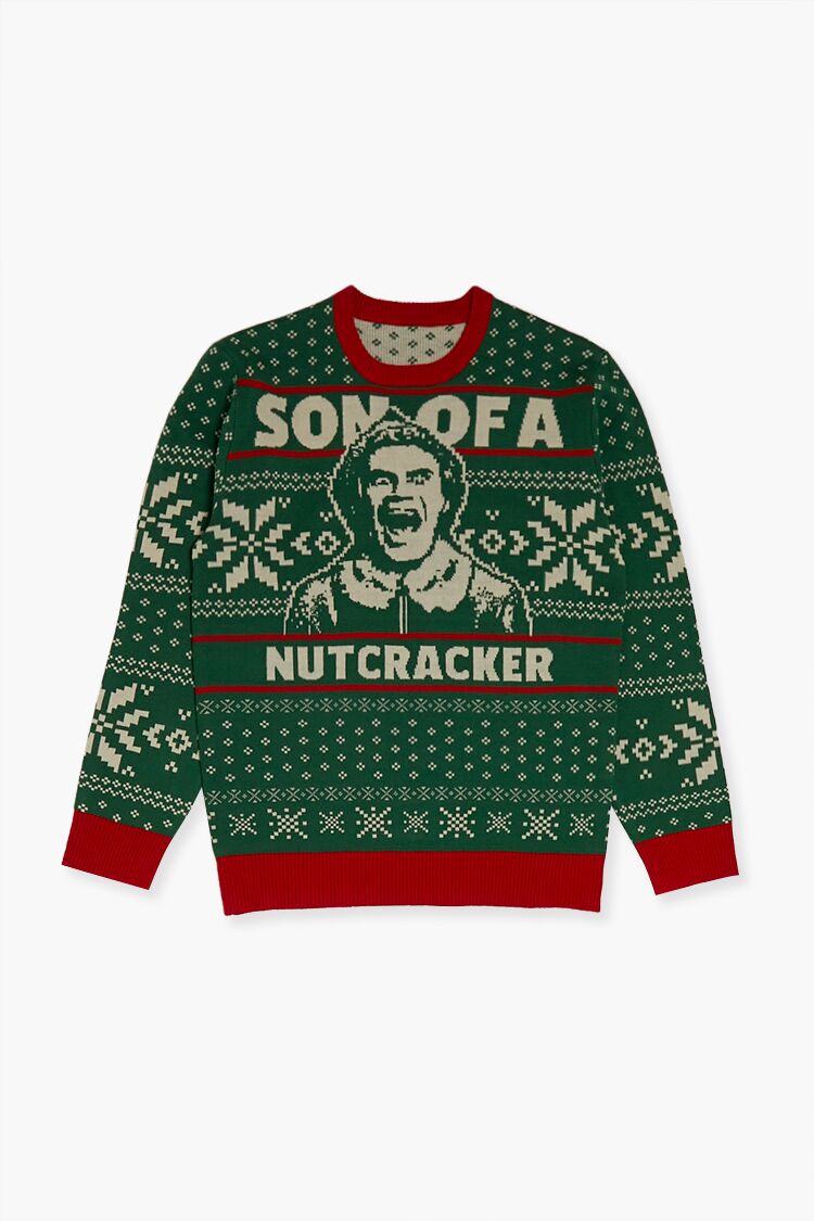 Son of a Nutcracker Elf Christmas Sweater | Forever 21 Women