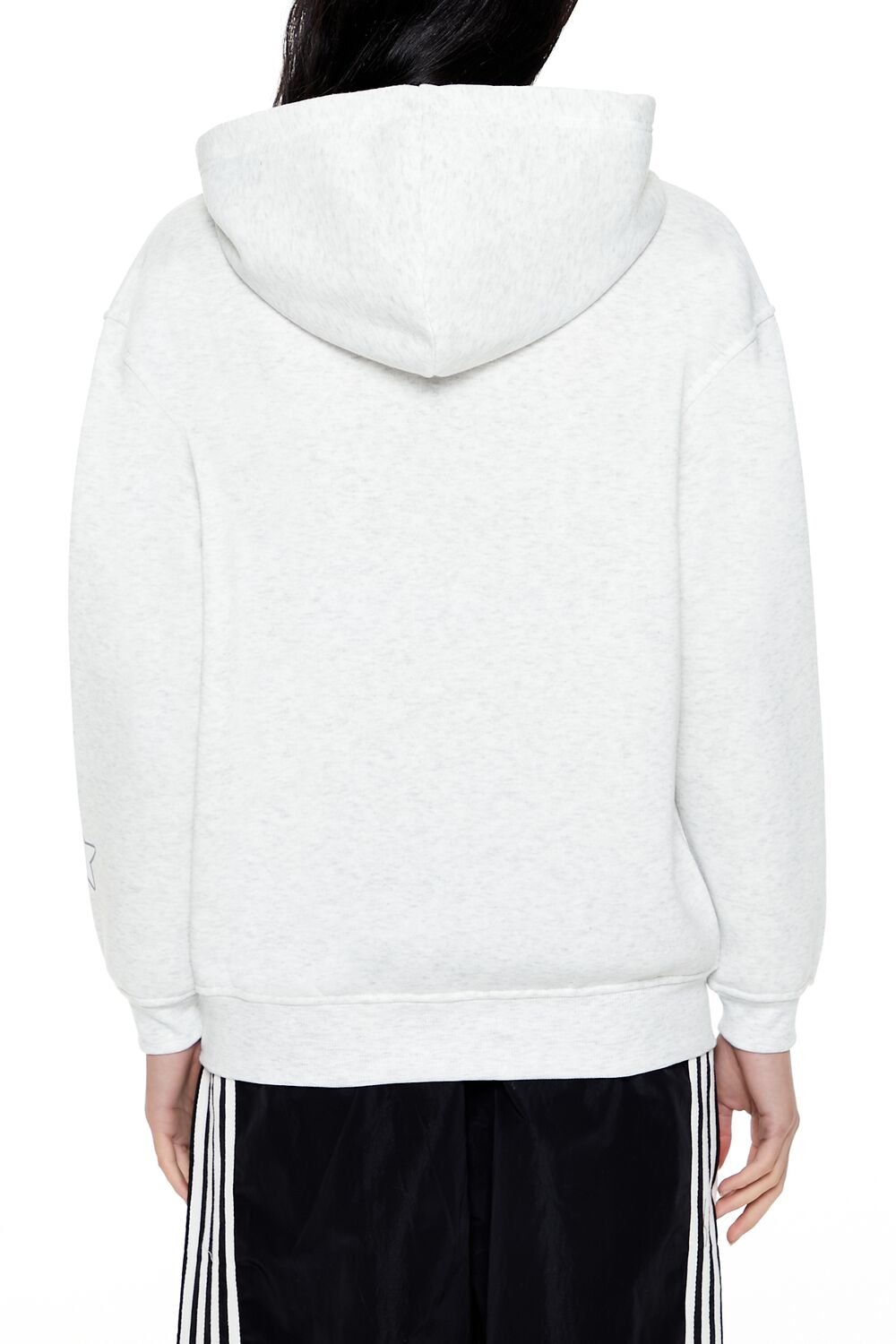 07 Graphic Fleece Hoodie | Forever 21 Women