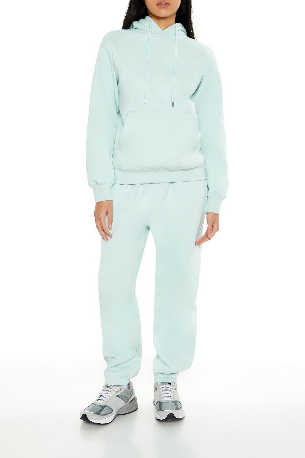 Fleece Drawstring Hoodie | Forever 21 Women