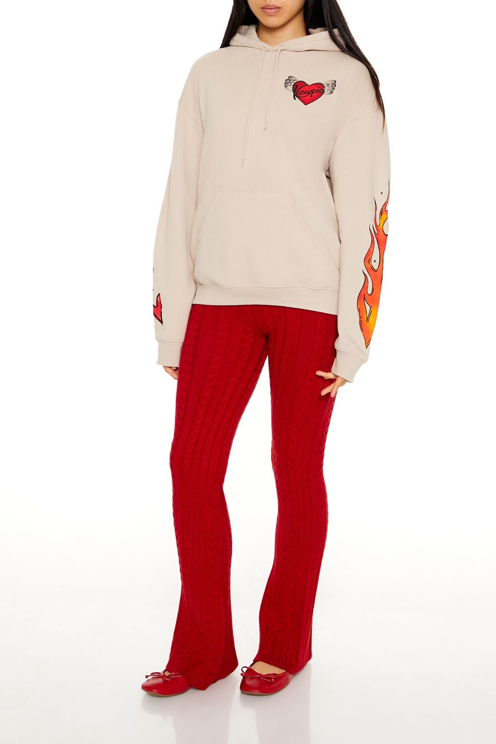 Kewpie Lil Hottie Graphic Hoodie | Forever 21 Women