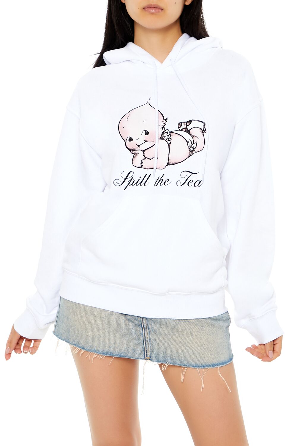 Kewpie Spill the Tea Hoodie | Forever 21 Women