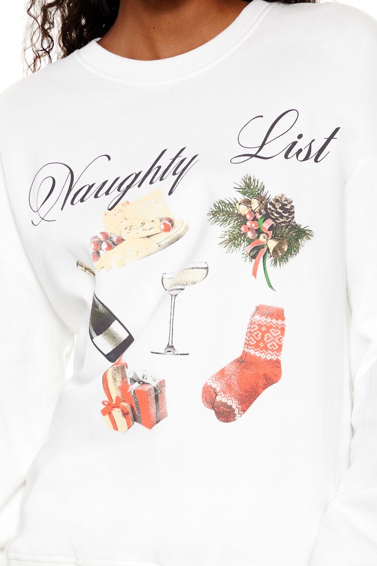 Naughty List Graphic Pullover | Forever 21 Women