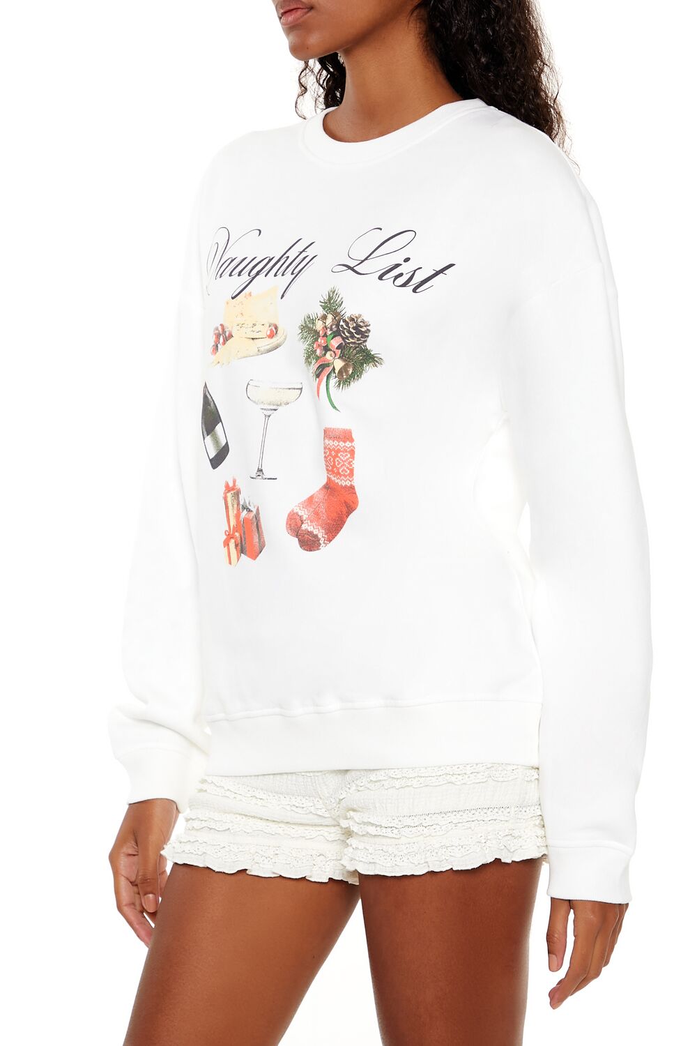 Naughty List Graphic Pullover | Forever 21 Women