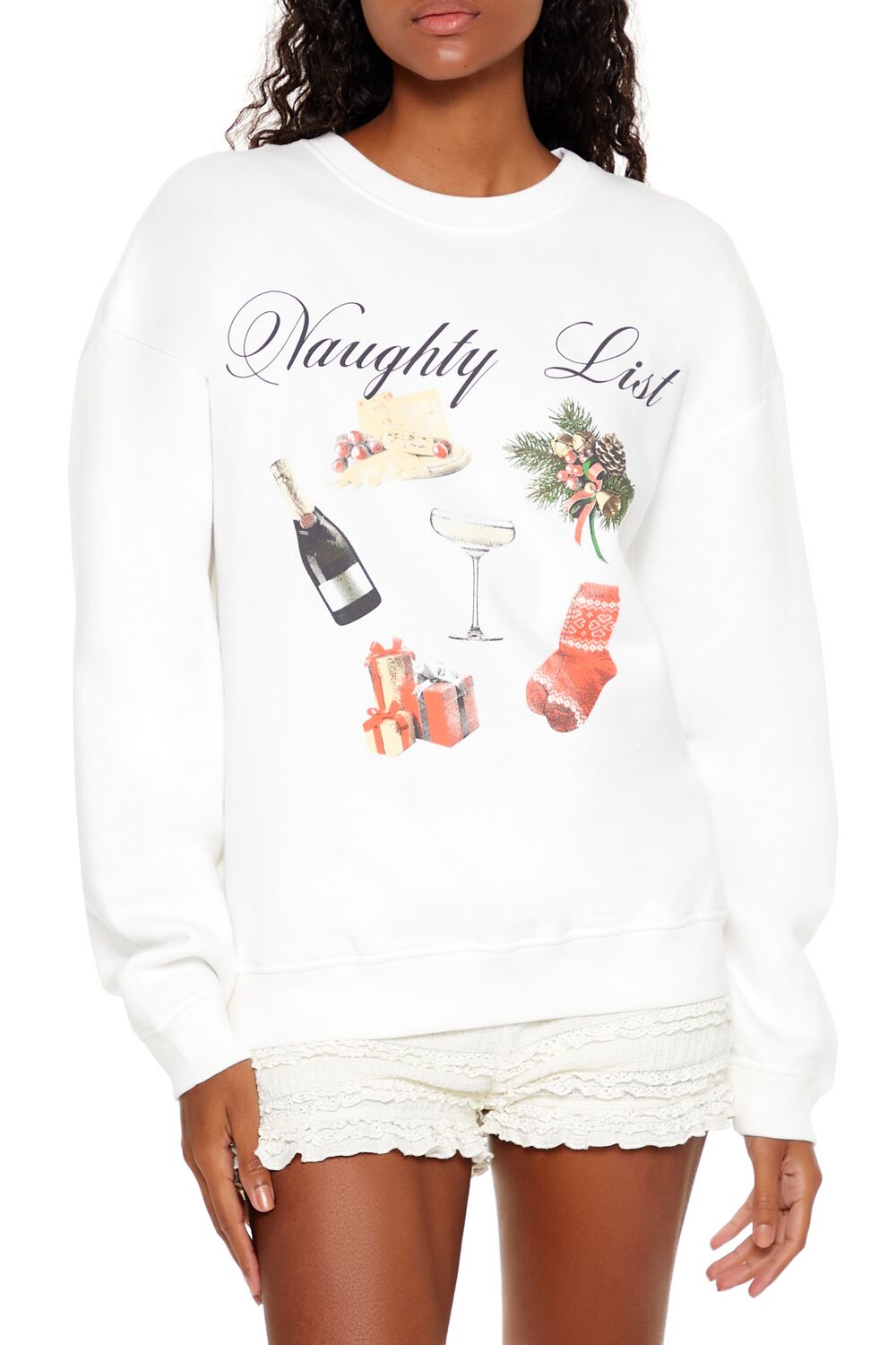 Naughty List Graphic Pullover | Forever 21 Women