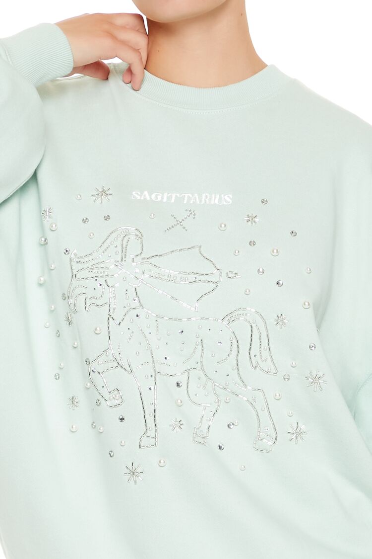 Beaded Sagittarius Pullover | Forever 21 Women