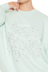 Beaded Sagittarius Pullover | Forever 21 Women