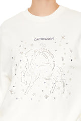 Beaded Capricorn Pullover | Forever 21 Women