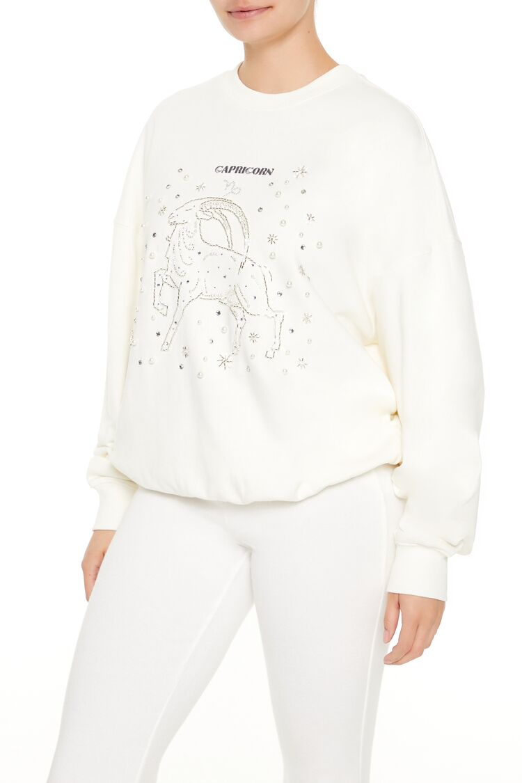 Beaded Capricorn Pullover | Forever 21 Women