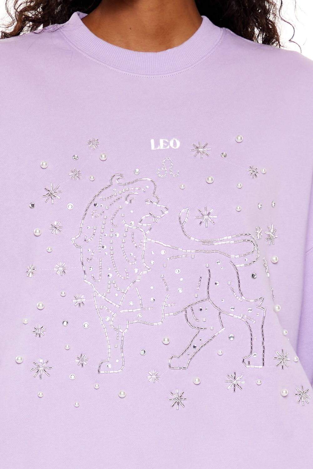 Beaded Leo Pullover | Forever 21 Women