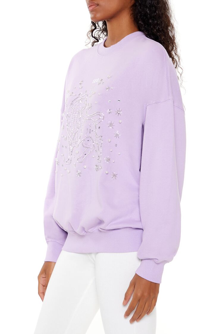 Beaded Leo Pullover | Forever 21 Women