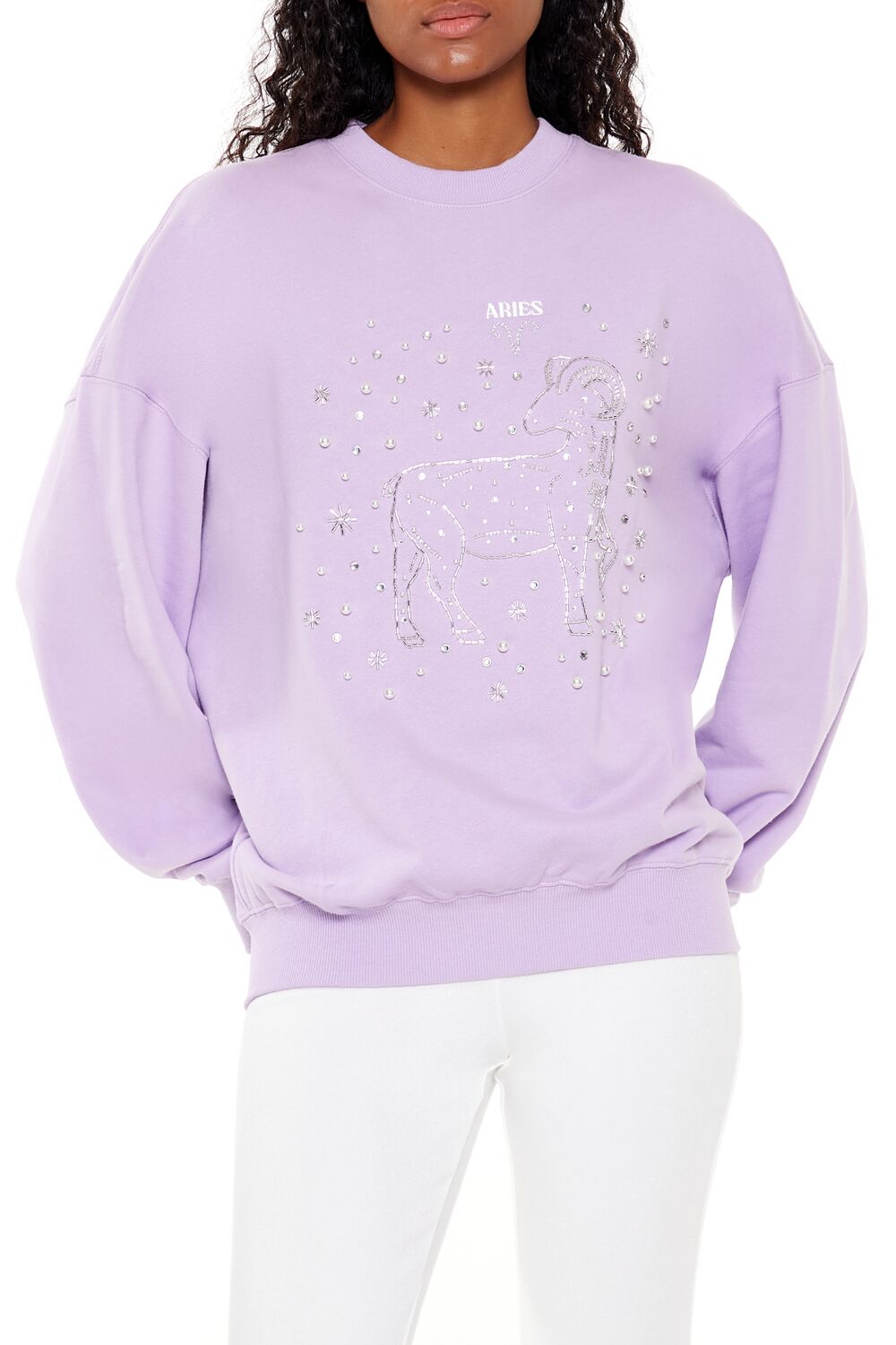 Beaded Aries Pullover | Forever 21 Women