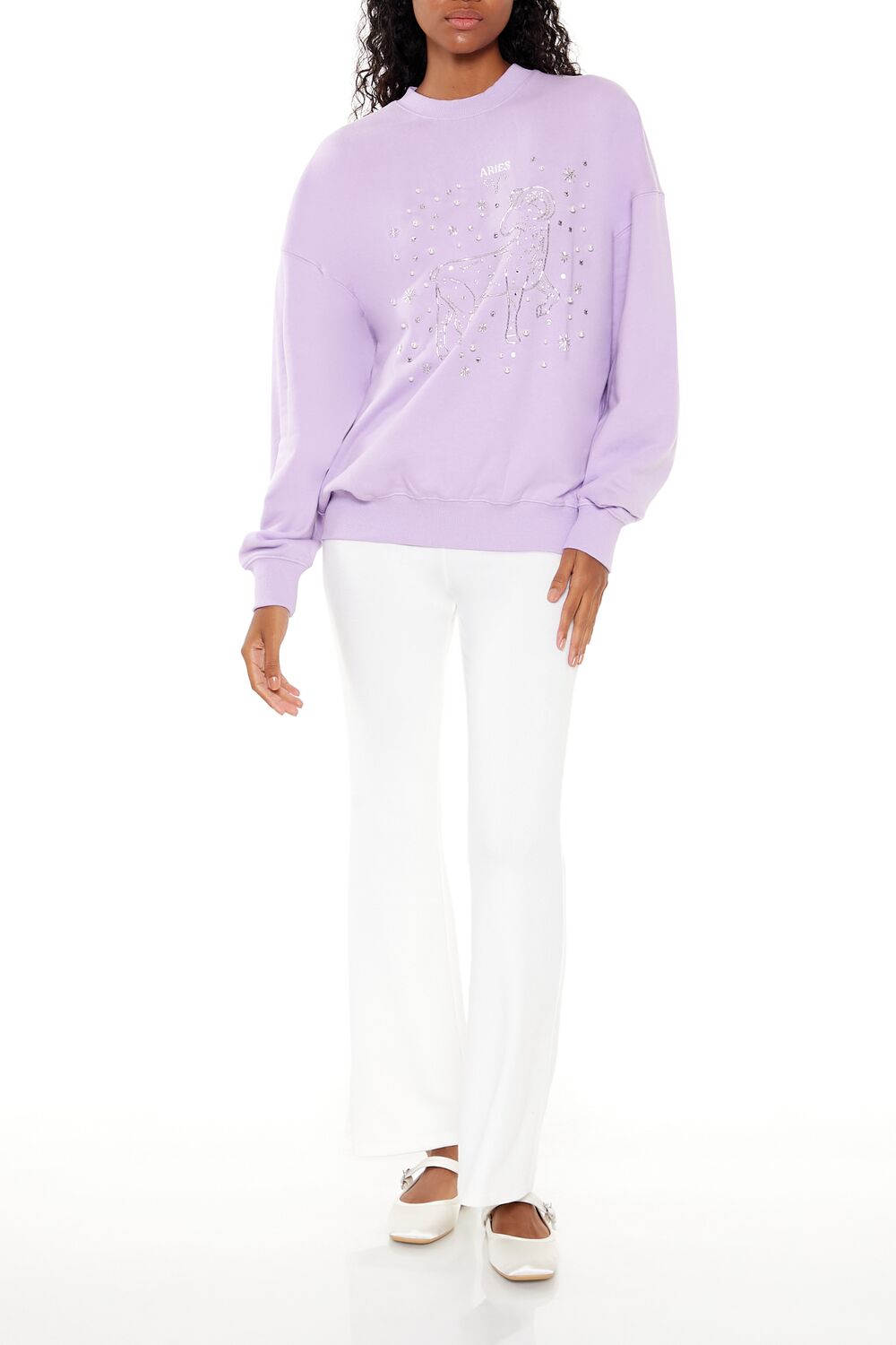 Beaded Aries Pullover | Forever 21 Women