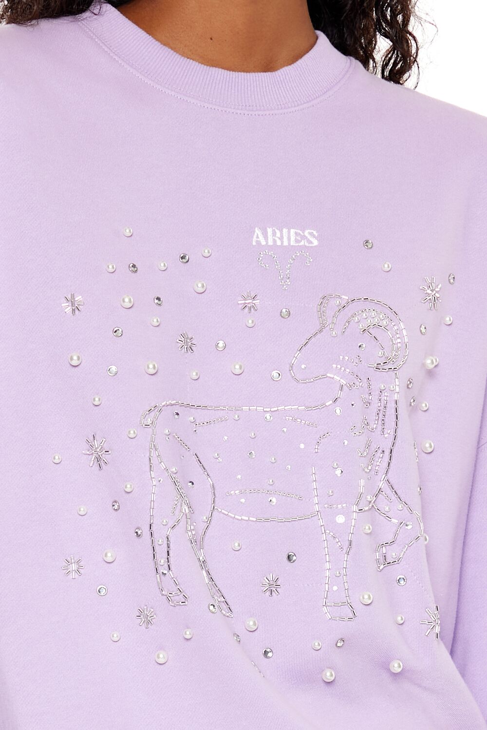Beaded Aries Pullover | Forever 21 Women