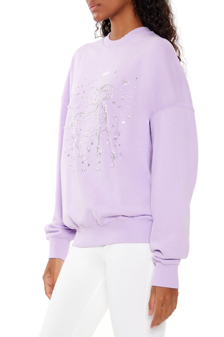 Beaded Aries Pullover | Forever 21 Women