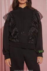 Wicked Witch Ruffle Hoodie | Forever 21 Women