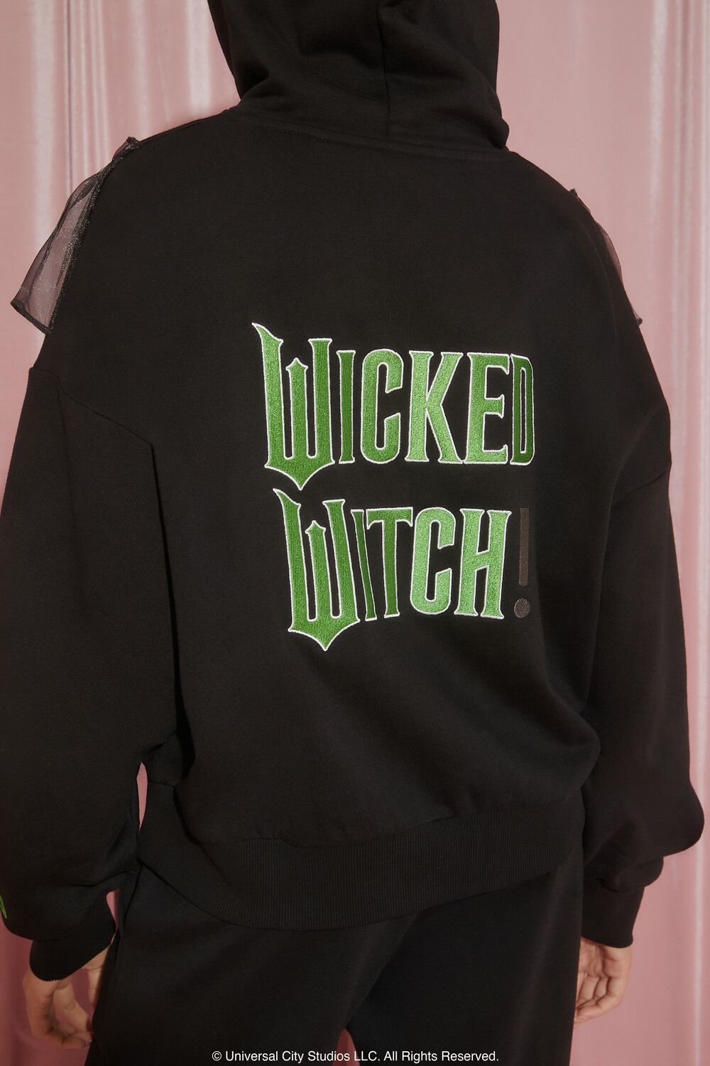 Wicked Witch Ruffle Hoodie | Forever 21 Women