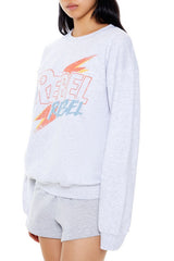 Rebel Rebel Fleece Pullover | Forever 21 Women