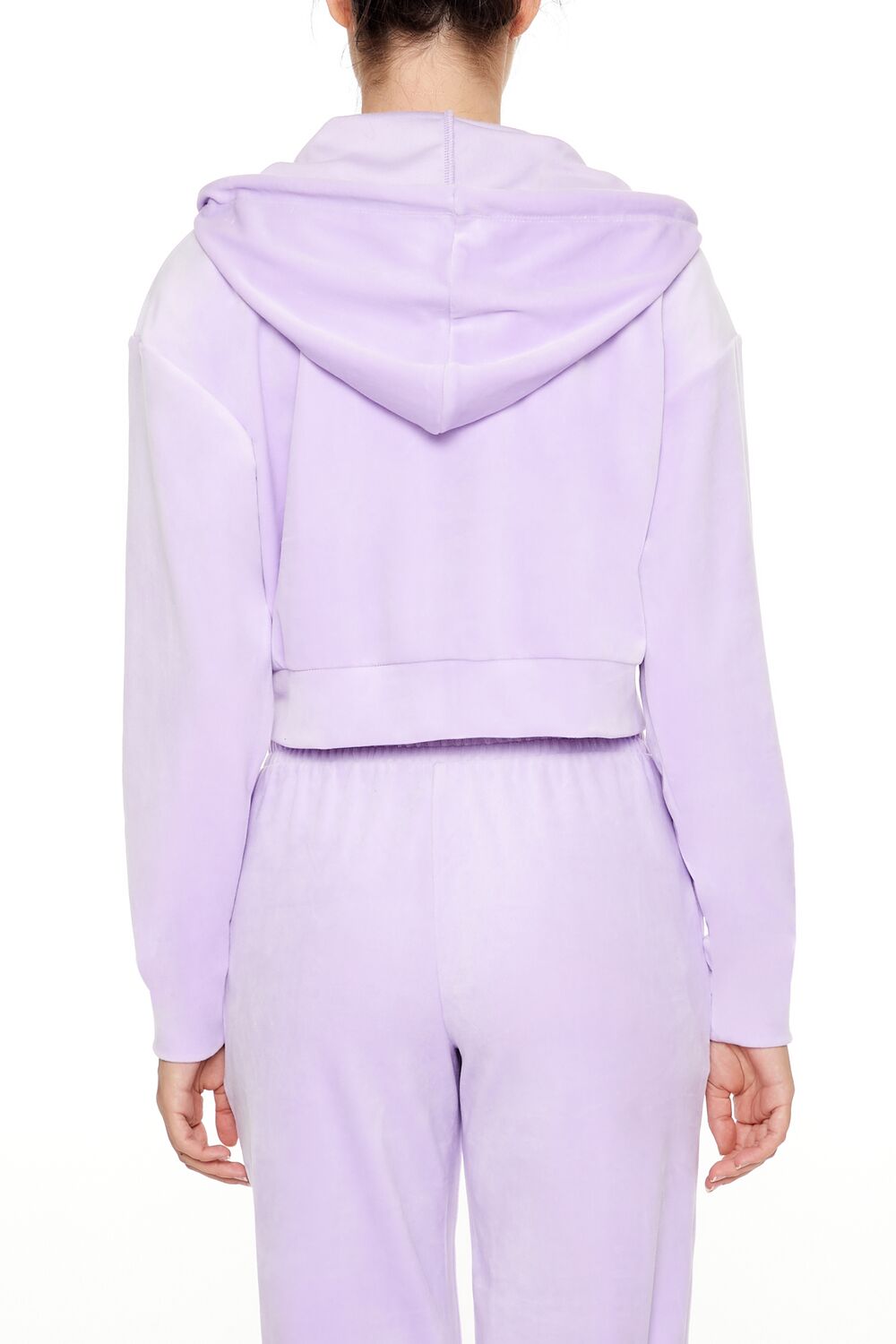 Velour Zip-Up Hoodie | Forever 21 Women