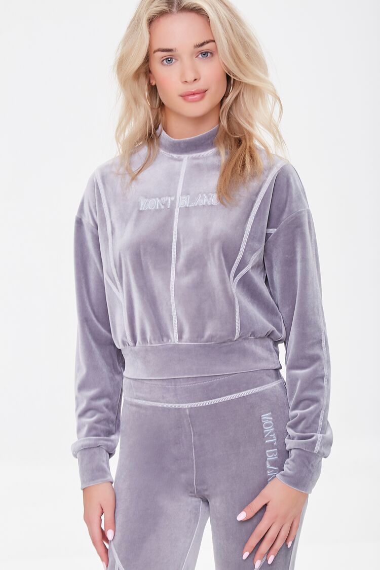 Embroidered Mont Blanc Pullover | Forever 21 Women
