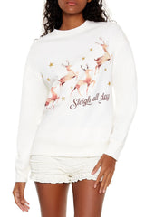 Sleigh All Day Reindeer Pullover | Forever 21 Women