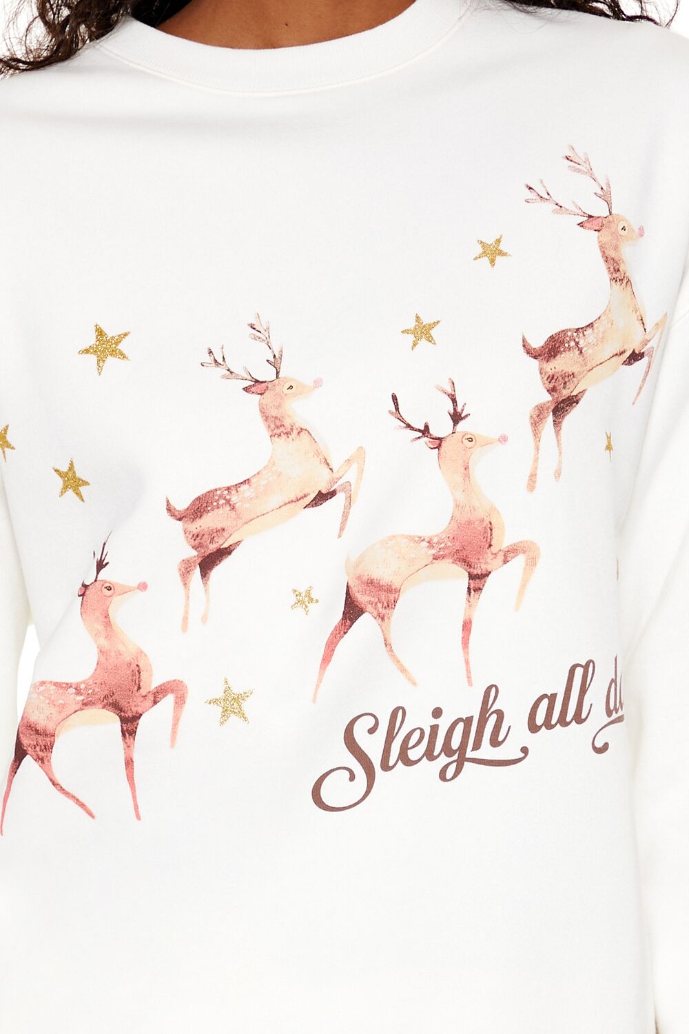 Sleigh All Day Reindeer Pullover | Forever 21 Women