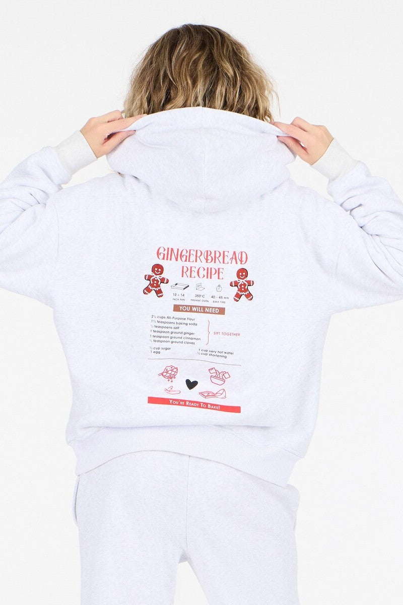 Faux-Fur Lined Gingerbread Man Hoodie | Forever 21 Women