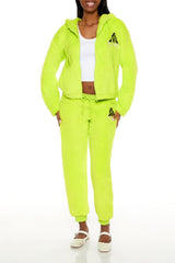 The Grinch Embroidered Zip-Up Hoodie | Forever 21 Women