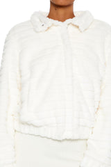 Quilted Faux Fur Bomber Jacket | Forever 21 Women