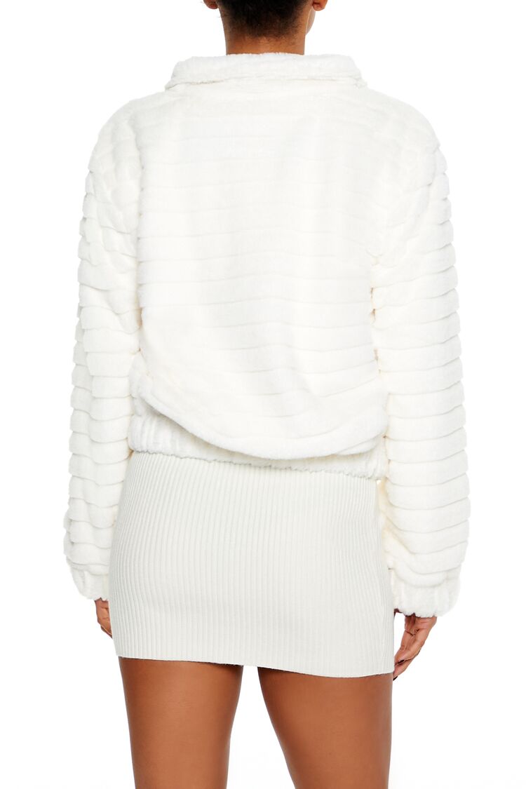 Quilted Faux Fur Bomber Jacket | Forever 21 Women
