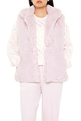 Notched Faux Fur Vest | Forever 21 Women