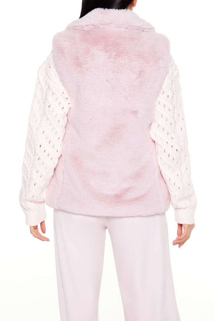 Notched Faux Fur Vest | Forever 21 Women