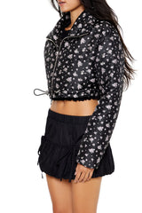 Floral Print Puffer Jacket | Forever 21 Women
