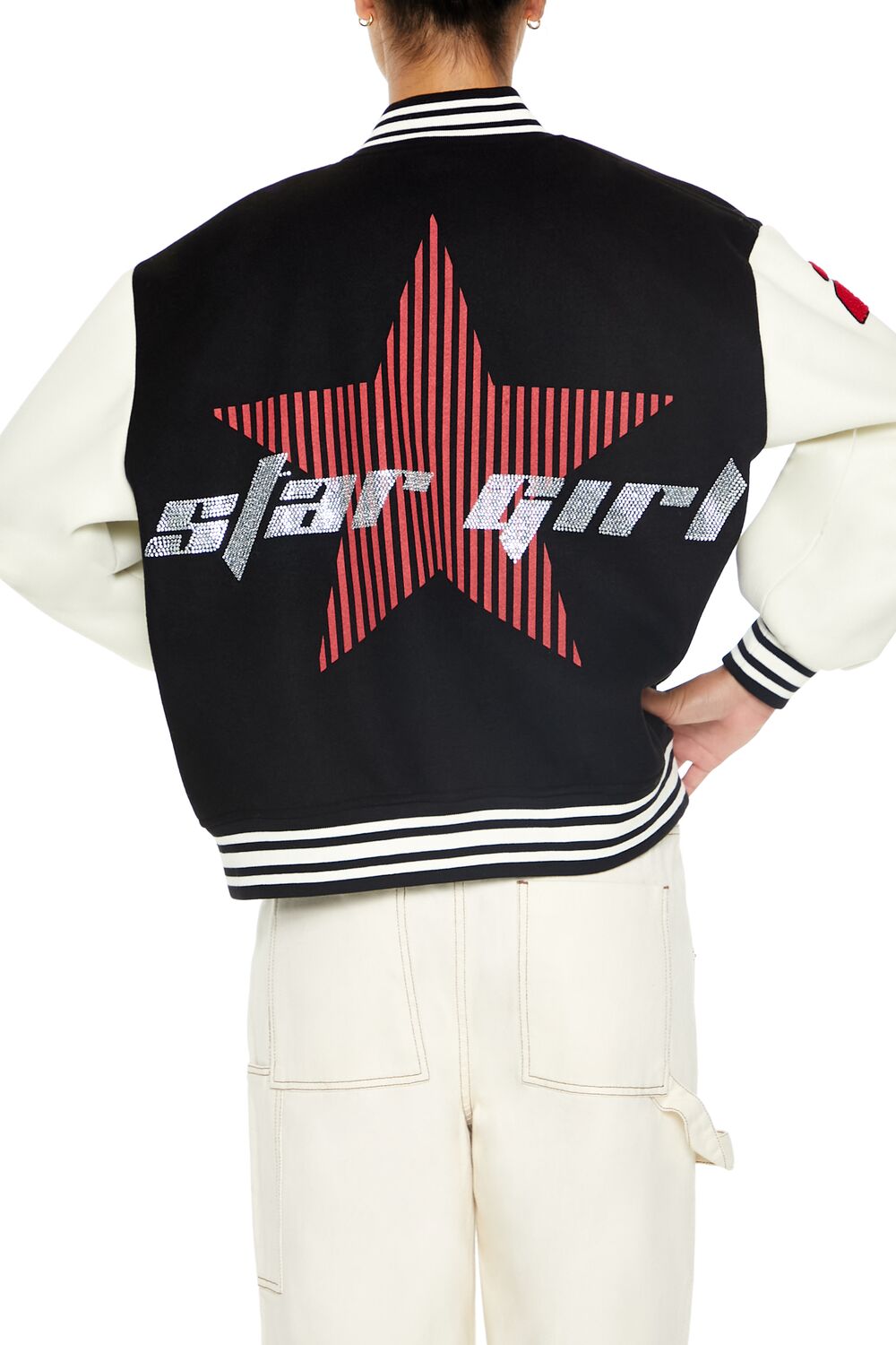 Star Girl Varsity Letterman Jacket | Forever 21 Women