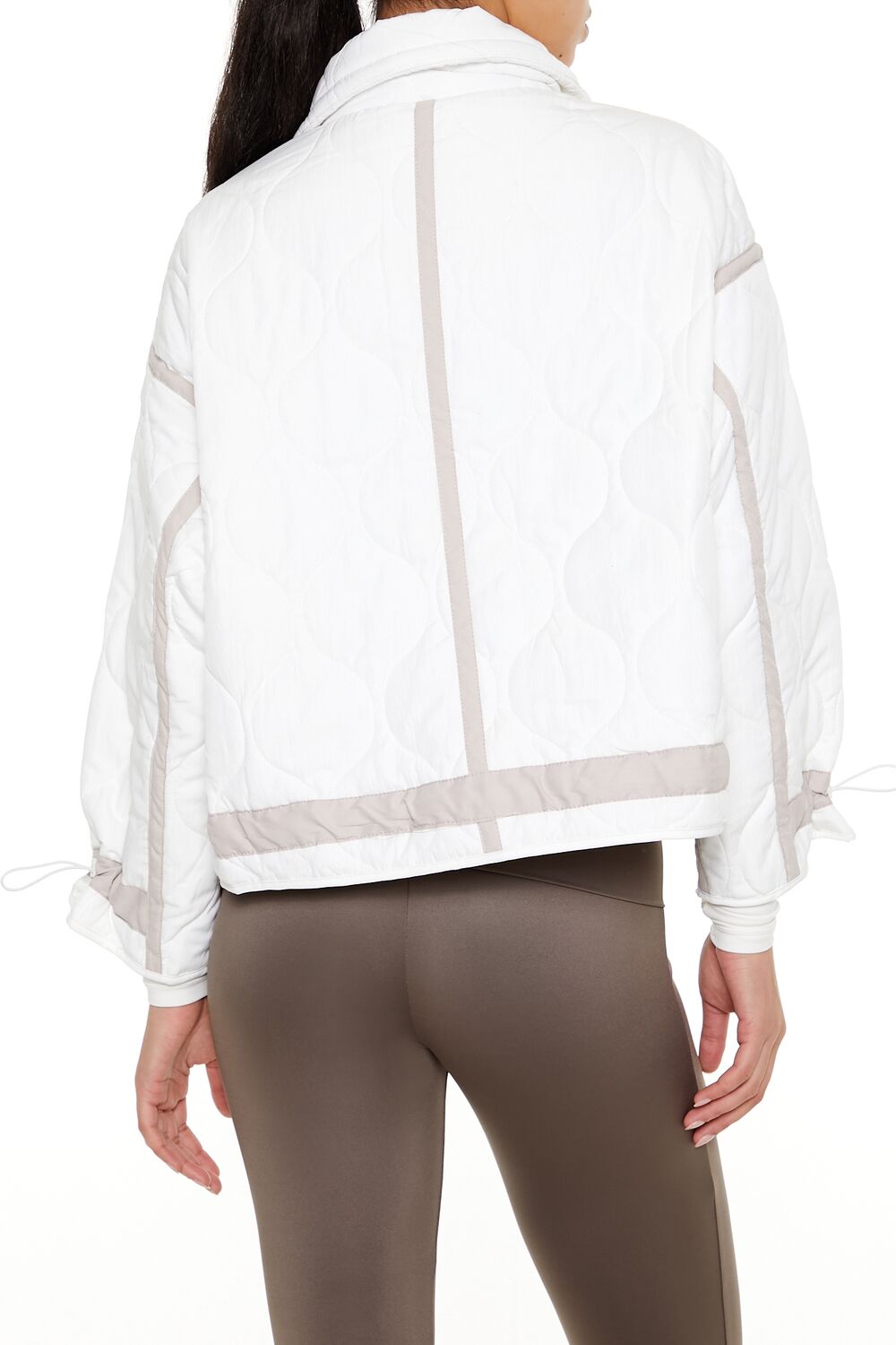Quilted Two-Tone Puffer Jacket | Forever 21 Women