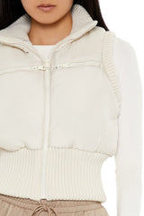 Cropped Zip-Up Vest | Forever 21 Women