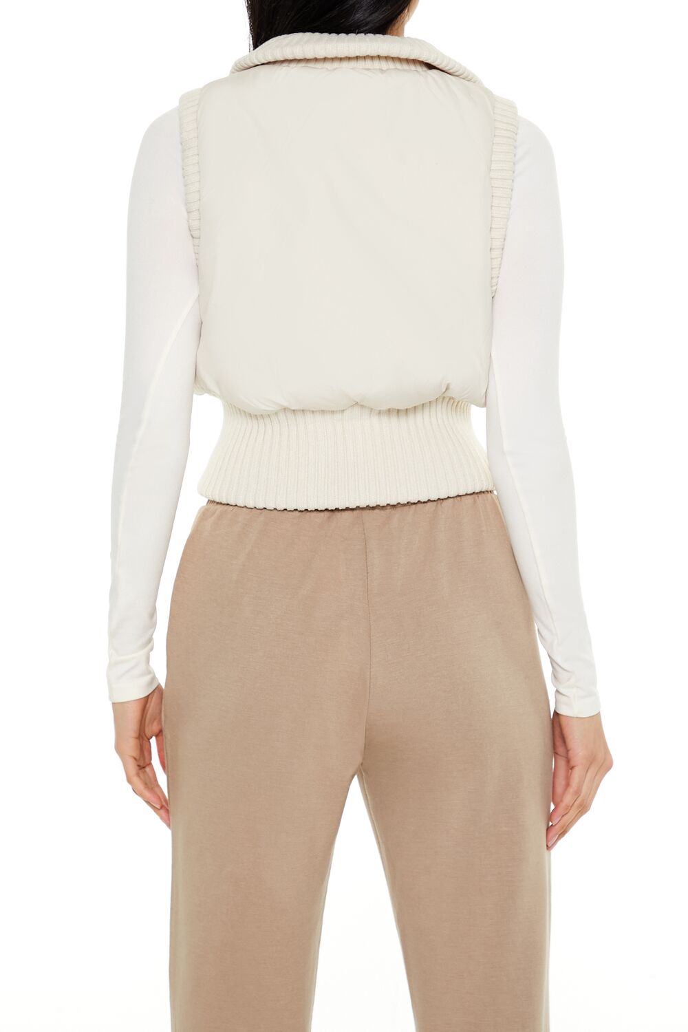 Cropped Zip-Up Vest | Forever 21 Women
