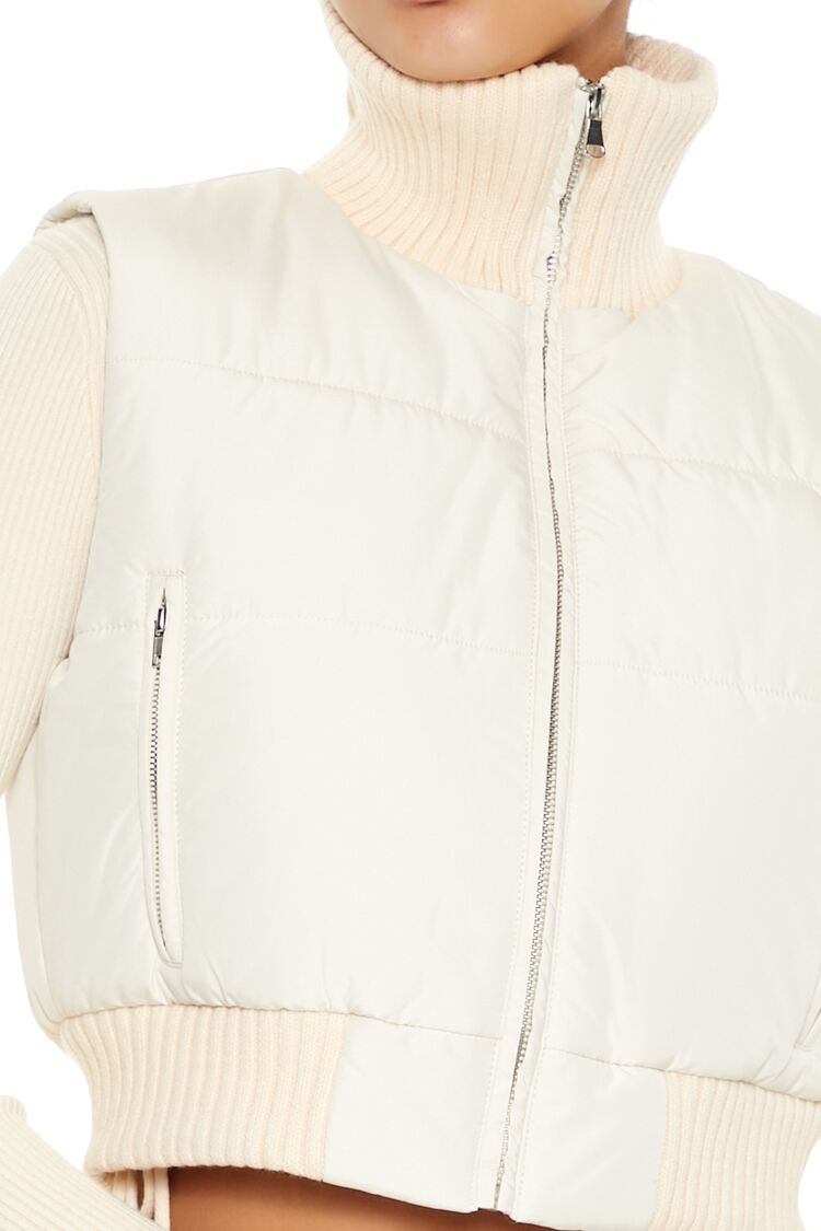 Quilted Cropped Puffer Vest | Forever 21 Women